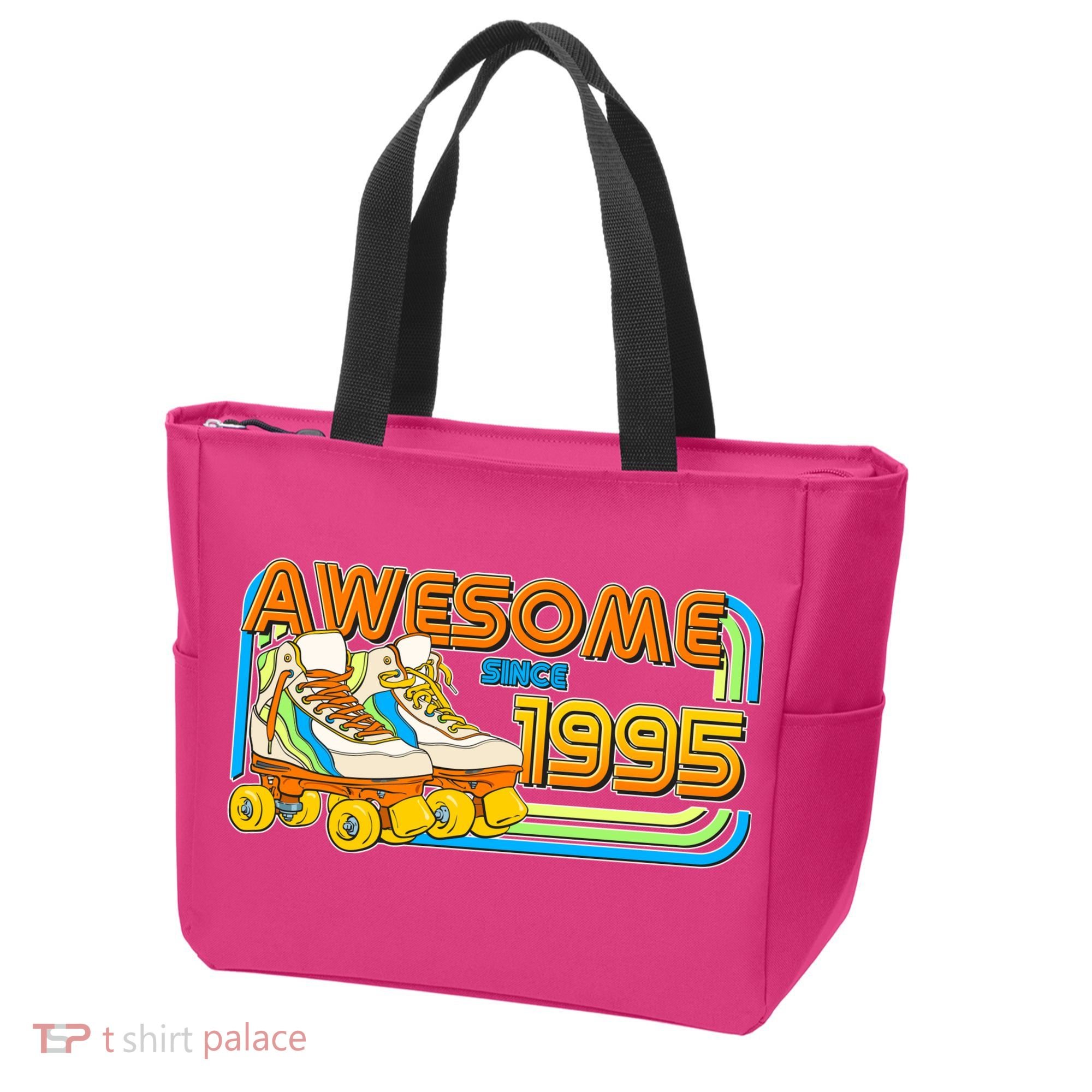 Retro Roller Skates Awesome Since 1995 30th Birthday Tote Bag