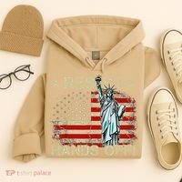 Resist Resistance Statue Of Liberty Hands Off Protest Retro Hoodie thumb 4
