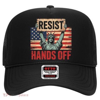Resist Resistance Statue Of Liberty Hands Off Protest Hat