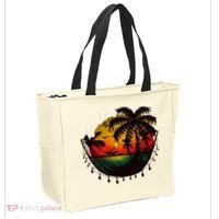 Rasta Reggae Sunset One Pride Love Rastafari Jamaican Tote Bag thumb 2