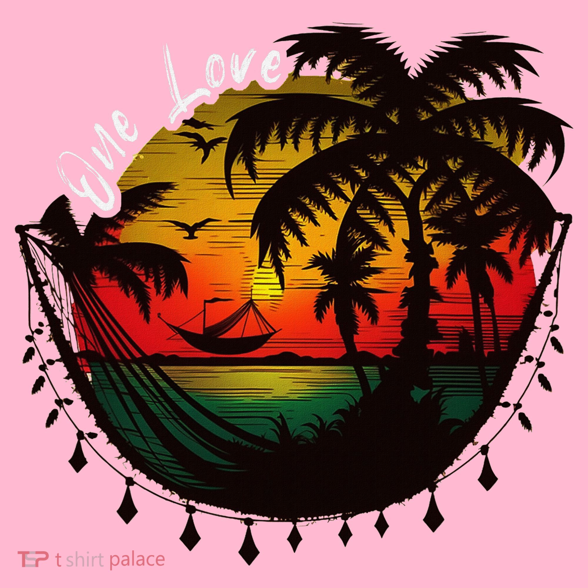 Rasta Reggae Sunset One Pride Love Rastafari Jamaican Coaster