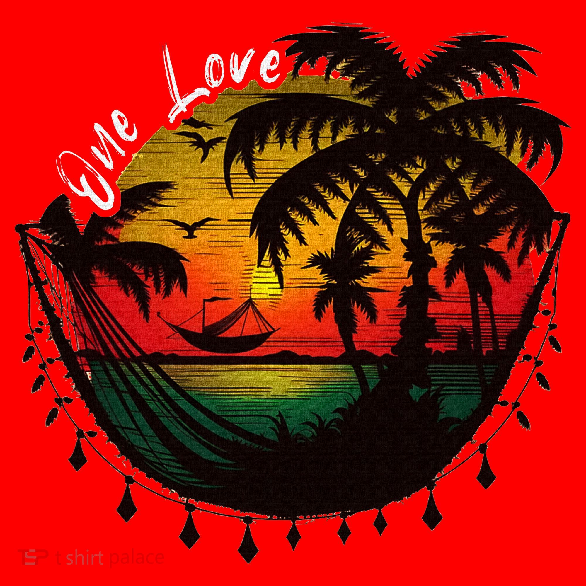 Rasta Reggae Sunset One Pride Love Rastafari Jamaican Santa Hat