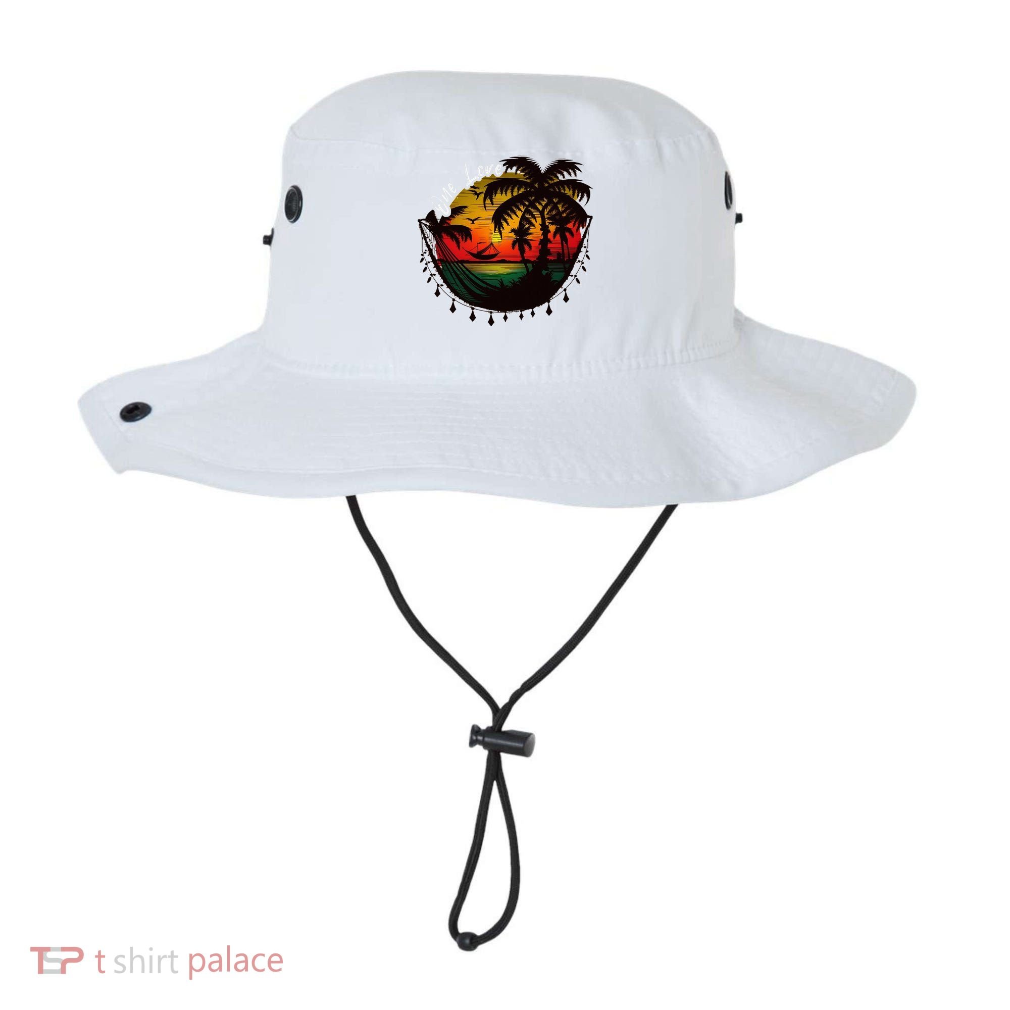 Rasta Reggae Sunset One Pride Love Rastafari Jamaican Bucket Hat