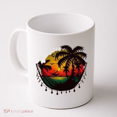 Rasta Reggae Sunset One Pride Love Rastafari Jamaican Coffee Mug
