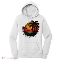Rasta Reggae Sunset One Pride Love Rastafari Jamaican Women's Hoodie thumb 0