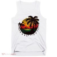 Rasta Reggae Sunset One Pride Love Rastafari Jamaican Tank Top thumb 0