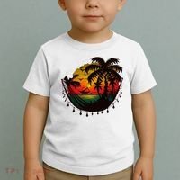Rasta Reggae Sunset One Pride Love Rastafari Jamaican Toddler T-Shirt thumb 2