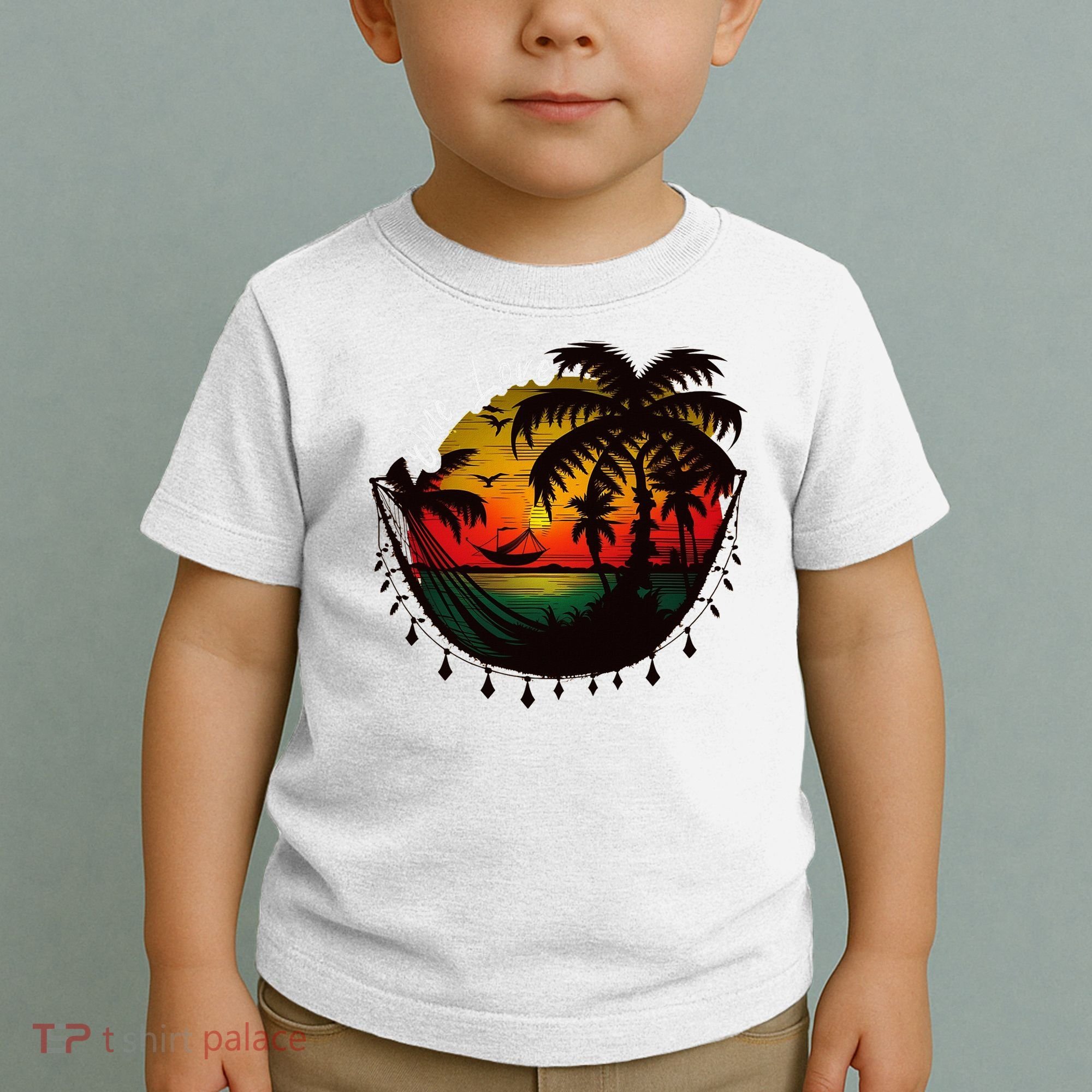 Rasta Reggae Sunset One Pride Love Rastafari Jamaican Toddler T-Shirt