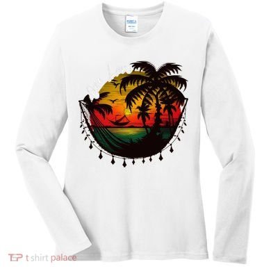 Rasta Reggae Sunset One Pride Love Rastafari Jamaican Women's Long Sleeve Shirt