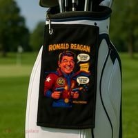 Ronald Reagan The Presidential Chronicles Golf Towel thumb 2