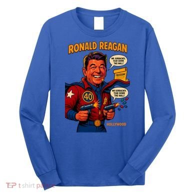 Ronald Reagan The Presidential Chronicles Long Sleeve Shirt