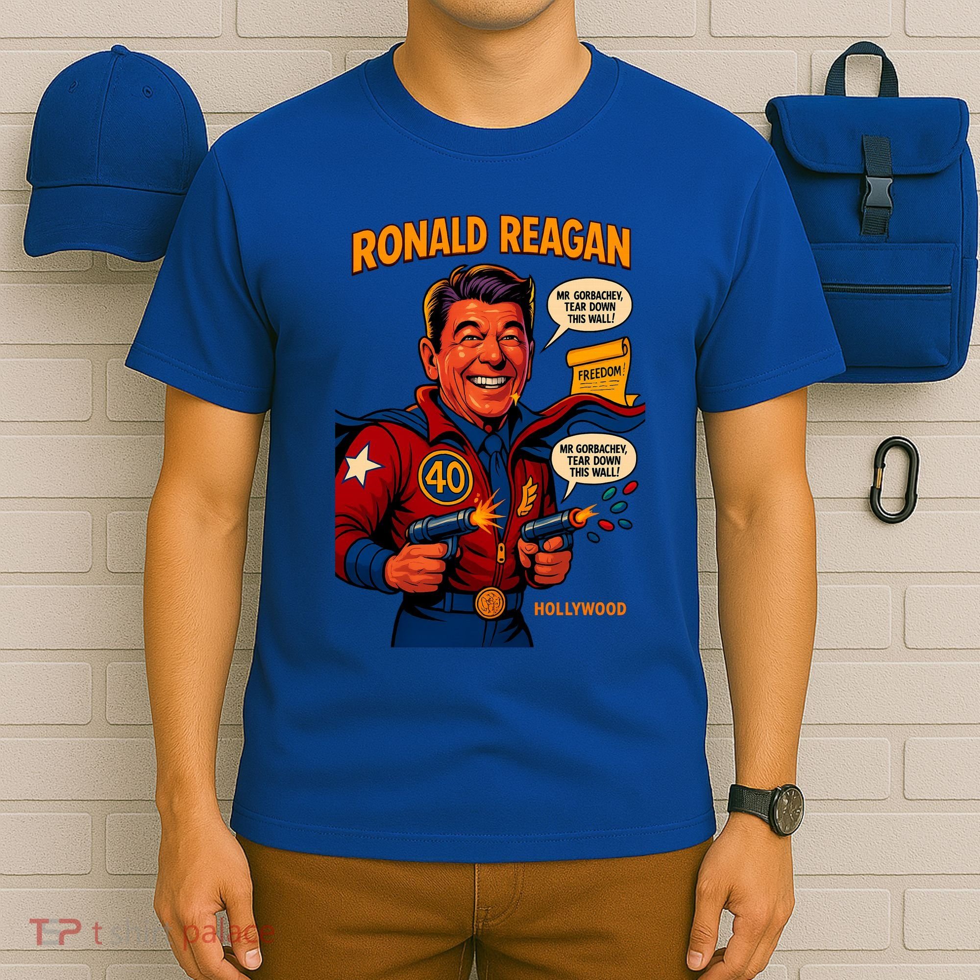 Ronald Reagan The Presidential Chronicles T-Shirt