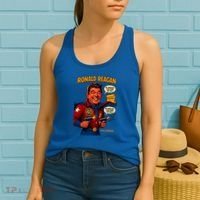 Ronald Reagan The Presidential Chronicles Women's Tank Top thumb 2