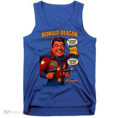 Ronald Reagan The Presidential Chronicles Tank Top