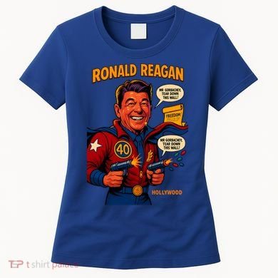 Ronald Reagan The Presidential Chronicles Women's T-Shirt