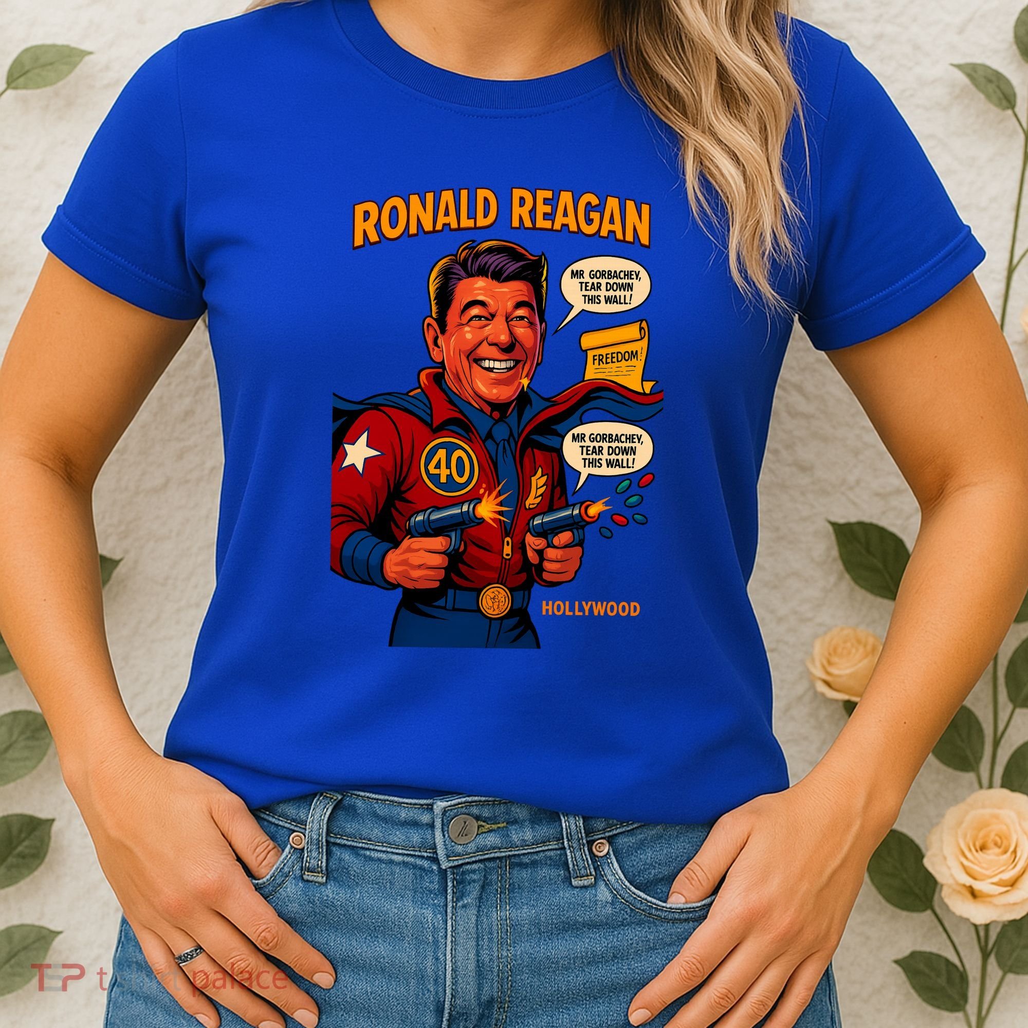 Ronald Reagan The Presidential Chronicles Women's T-Shirt