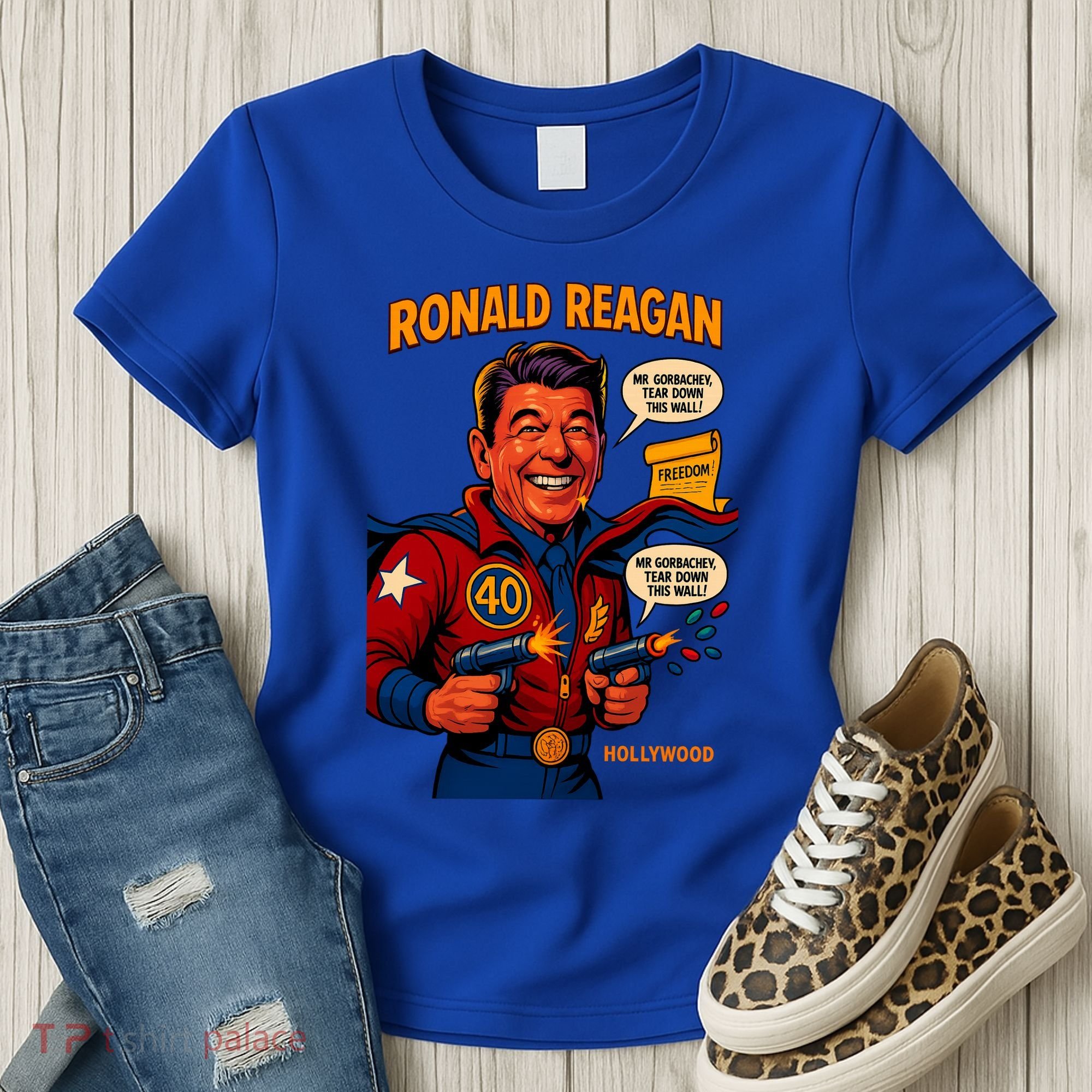 Ronald Reagan The Presidential Chronicles Women's T-Shirt