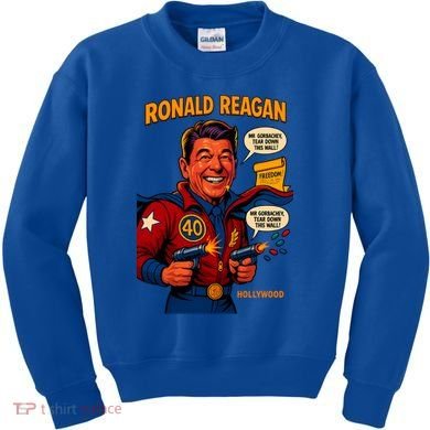 Ronald Reagan The Presidential Chronicles Kids Sweatshirt