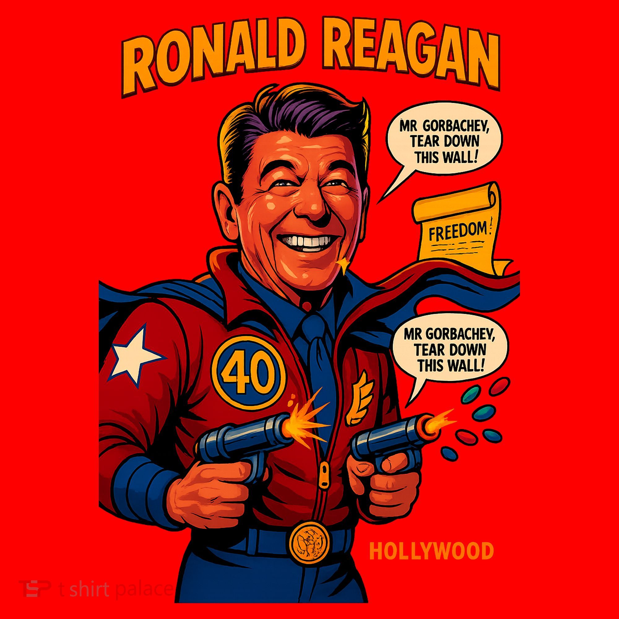 Ronald Reagan The Presidential Chronicles Santa Hat