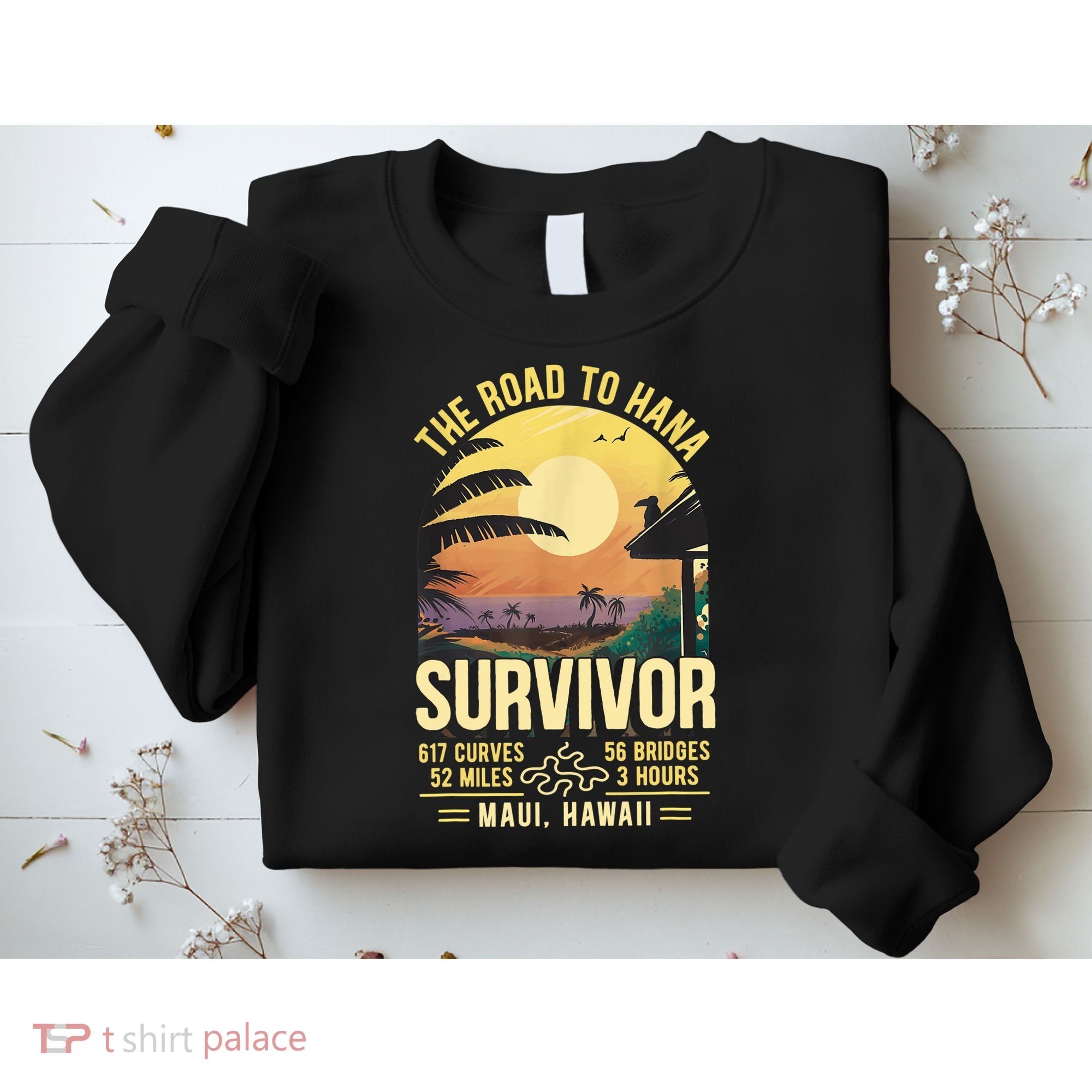 RJC Road To Hana Survivor Maui Hawaii Trip Adventure Sweatshirt