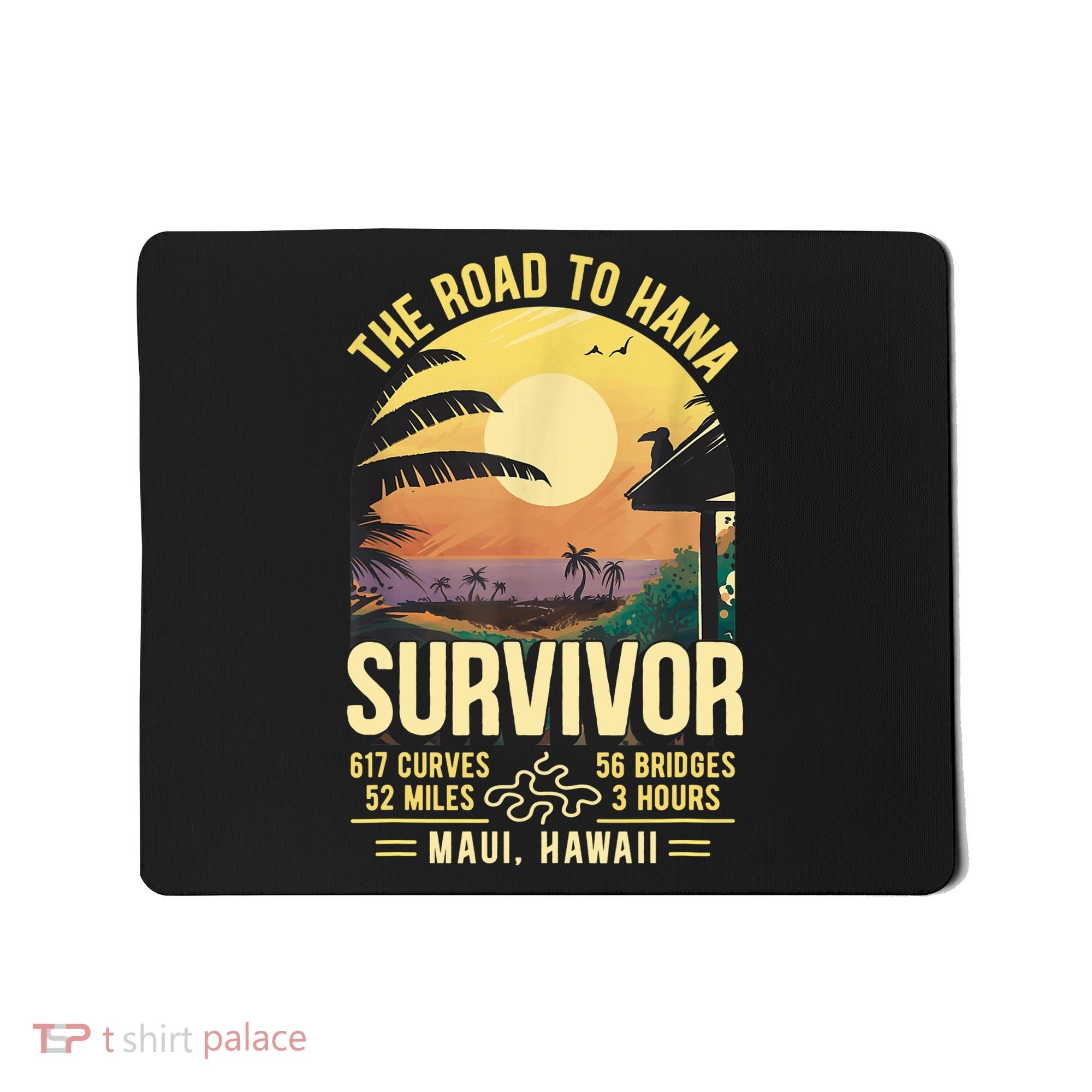 RJC Road To Hana Survivor Maui Hawaii Trip Adventure Mousepad