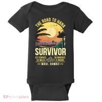 RJC Road To Hana Survivor Maui Hawaii Trip Adventure Baby Bodysuit thumb 0