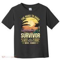 RJC Road To Hana Survivor Maui Hawaii Trip Adventure Toddler T-Shirt thumb 0