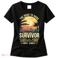 RJC Road To Hana Survivor Maui Hawaii Trip Adventure Women's T-Shirt thumb 0