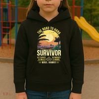 RJC Road To Hana Survivor Maui Hawaii Trip Adventure Kids Hoodie thumb 3