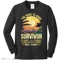 RJC Road To Hana Survivor Maui Hawaii Trip Adventure Kids Long Sleeve Shirt thumb 0