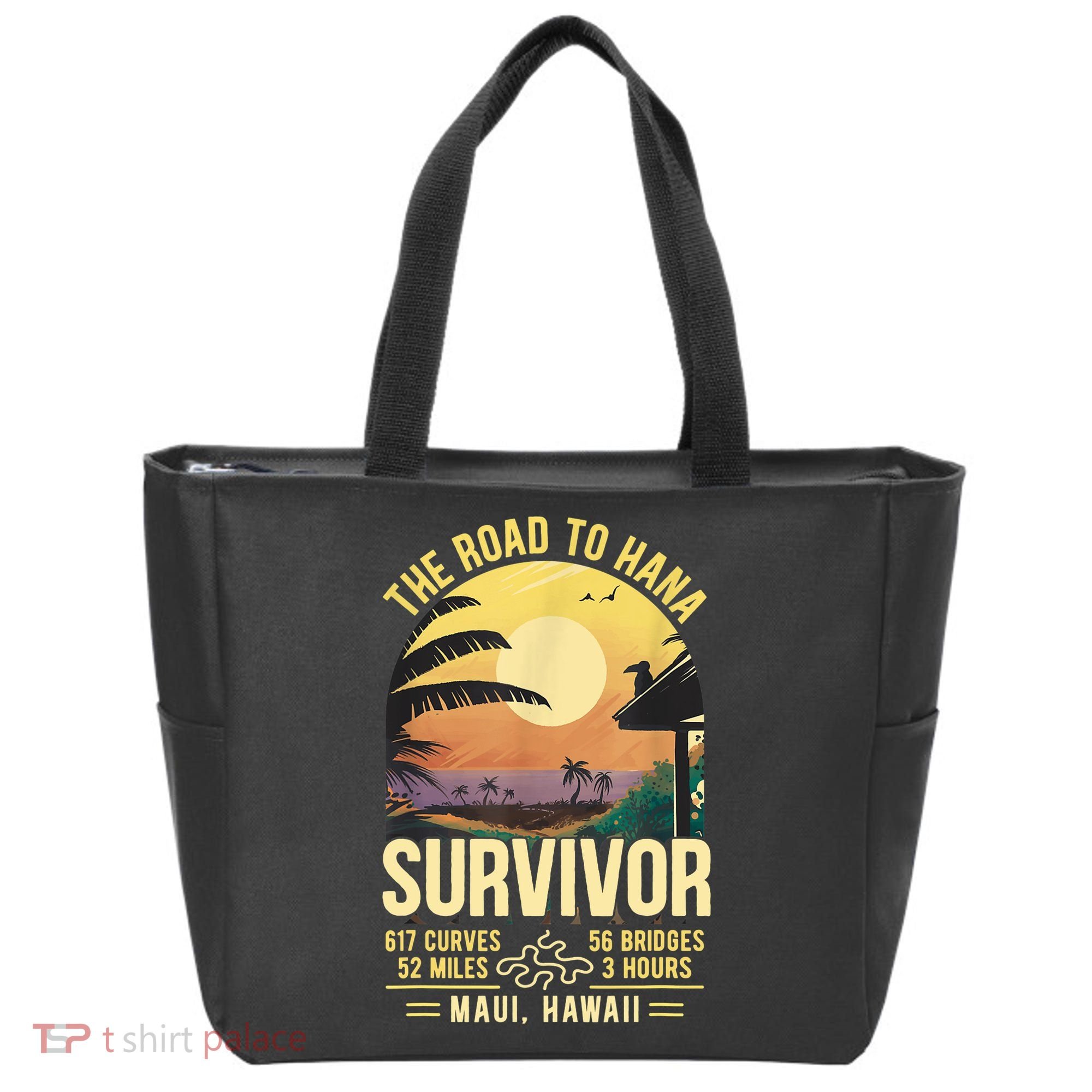 RJC Road To Hana Survivor Maui Hawaii Trip Adventure Tote Bag