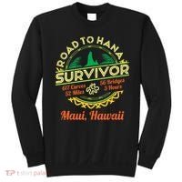 RJC Road To Hana Survivor Maui Hawaii Trip Adventure Sweatshirt thumb 0