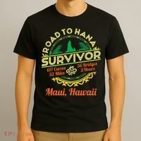 RJC Road To Hana Survivor Maui Hawaii Trip Adventure T-Shirt thumb 3