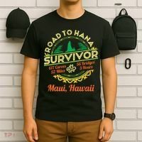 RJC Road To Hana Survivor Maui Hawaii Trip Adventure T-Shirt thumb 6
