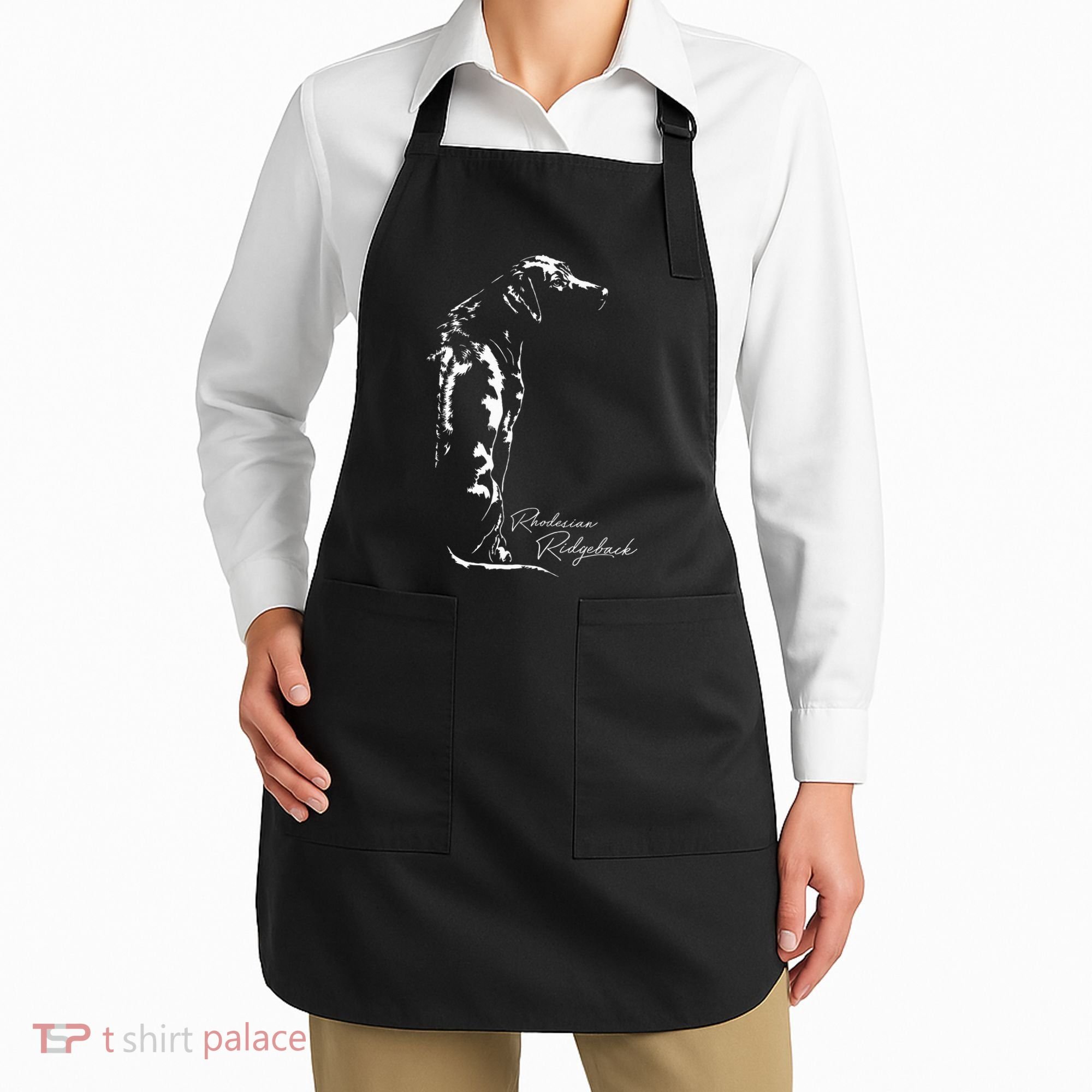Rhodesian Ridgeback T Dog Funny Gift Apron