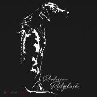 Rhodesian Ridgeback T Dog Funny Gift Button thumb 1