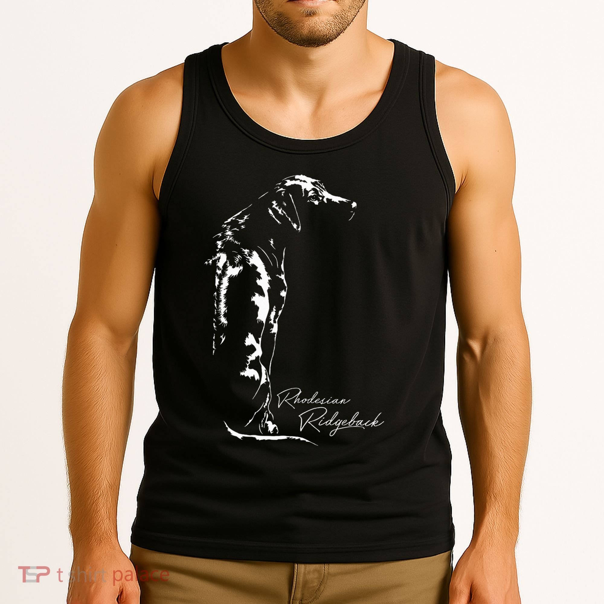 Rhodesian Ridgeback T Dog Funny Gift Tank Top