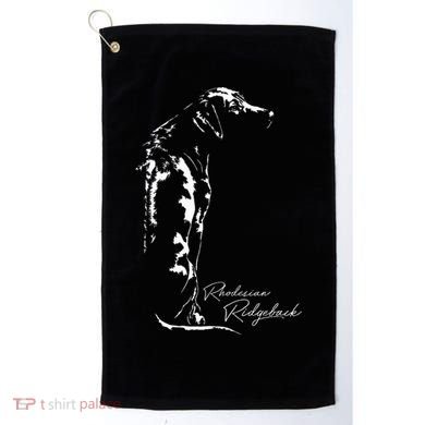Rhodesian Ridgeback T Dog Funny Gift Golf Towel