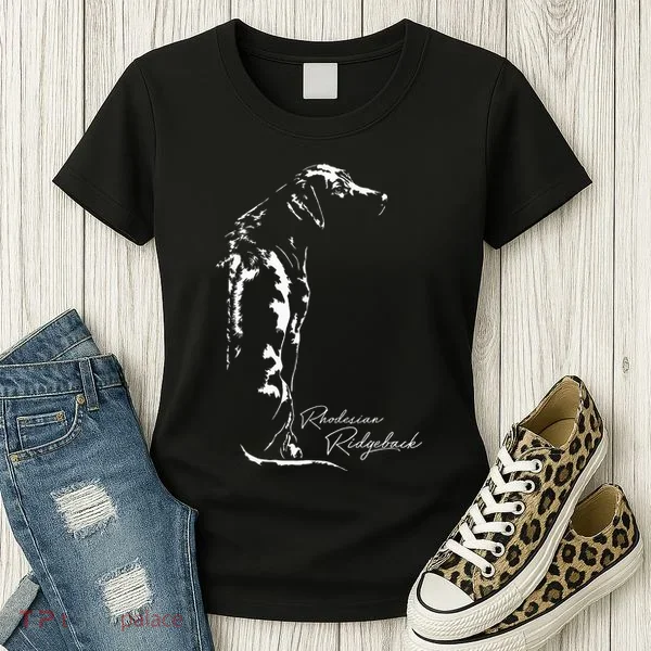 Rhodesian Ridgeback T Dog Funny Gift Women's T-Shirt