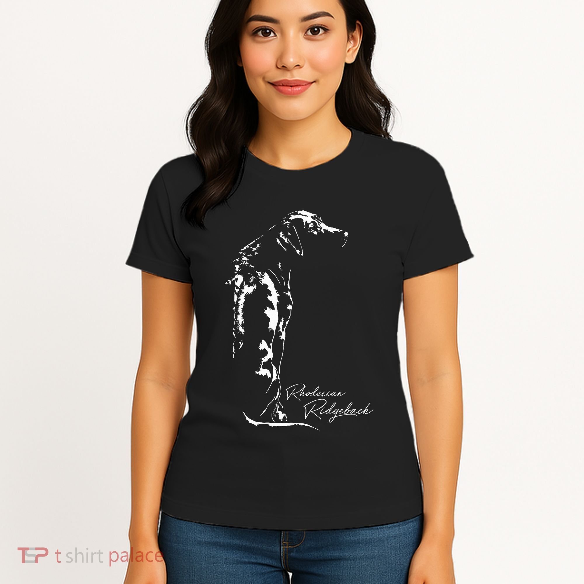Rhodesian Ridgeback T Dog Funny Gift Women's T-Shirt