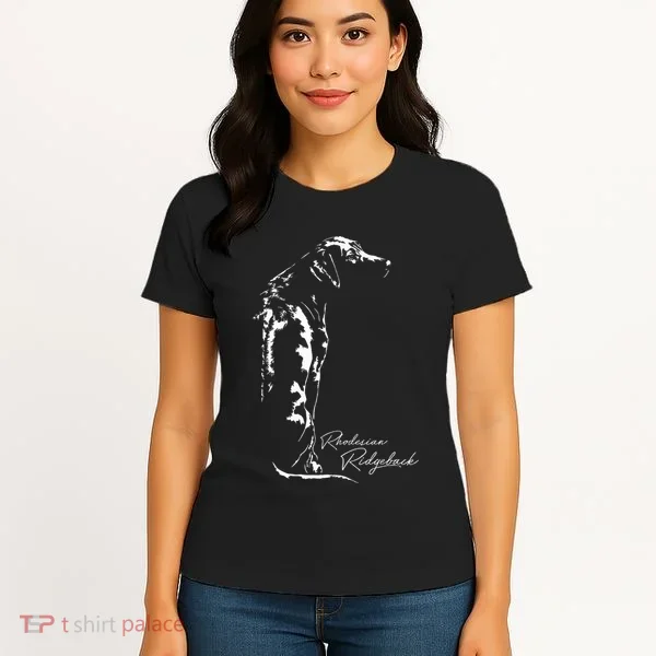 Rhodesian Ridgeback T Dog Funny Gift Women's T-Shirt