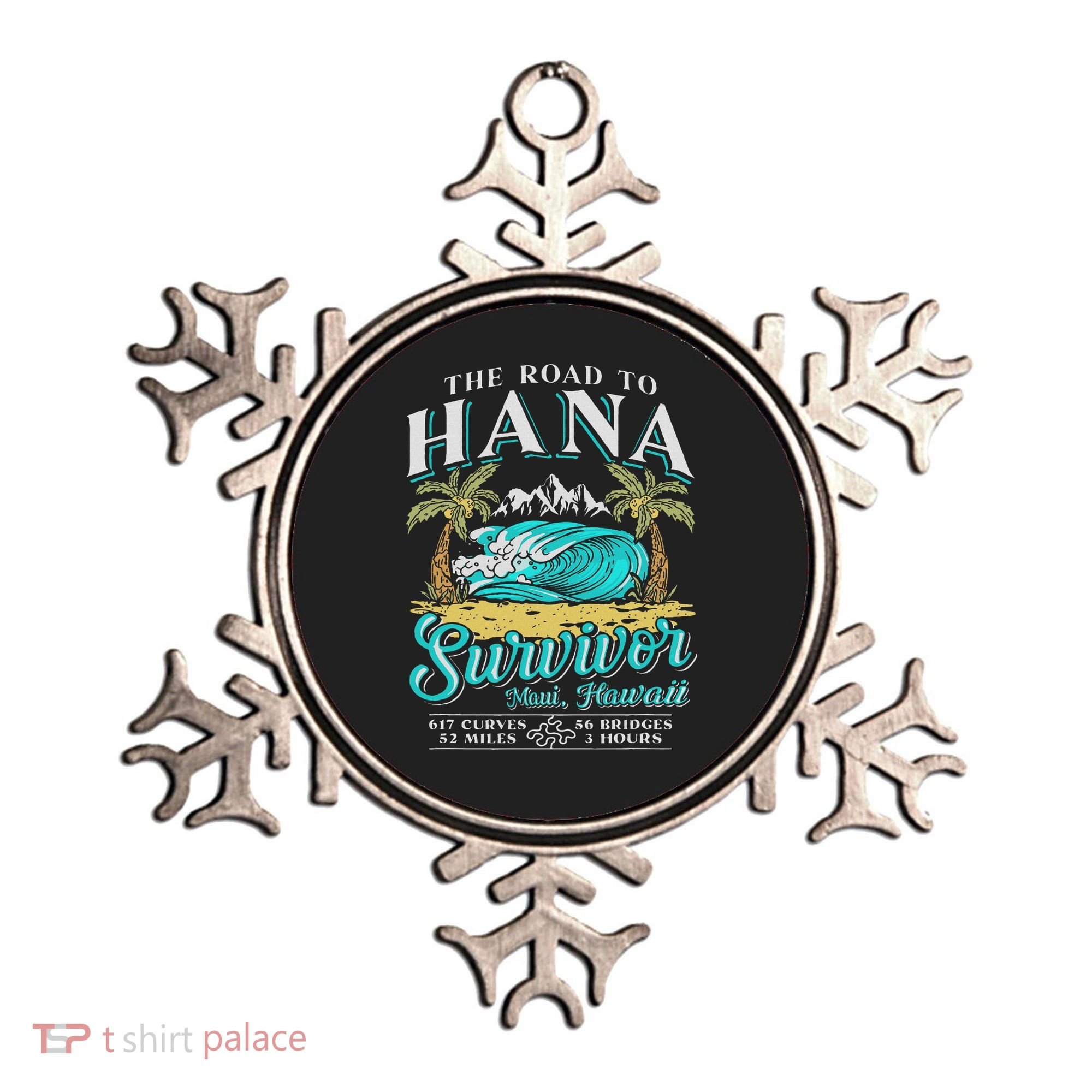 Rjc Road To Hana Survivor Maui Hawaii Trip Adventure Ornament
