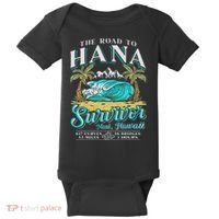 Rjc Road To Hana Survivor Maui Hawaii Trip Adventure Baby Bodysuit thumb 0