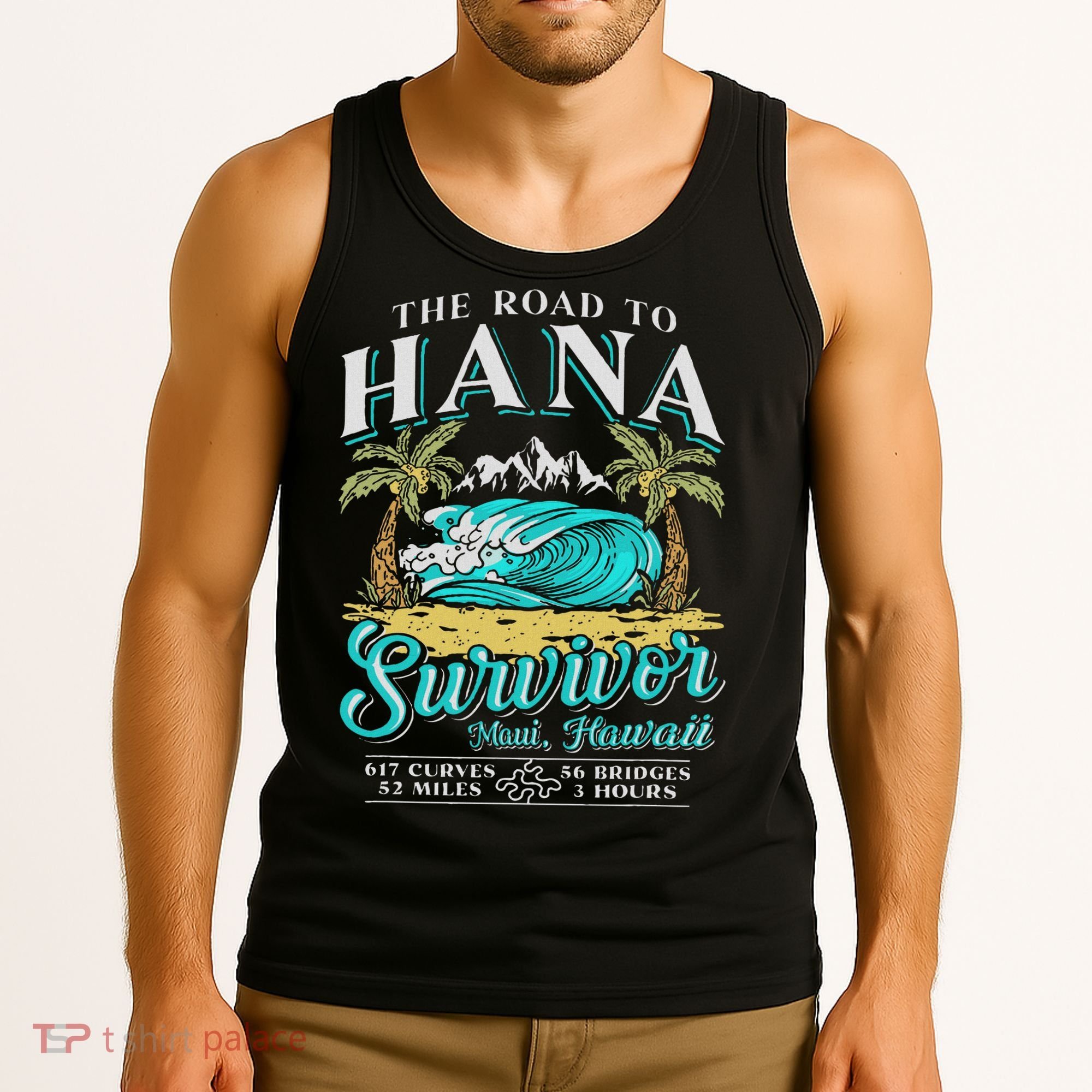 Rjc Road To Hana Survivor Maui Hawaii Trip Adventure Tank Top