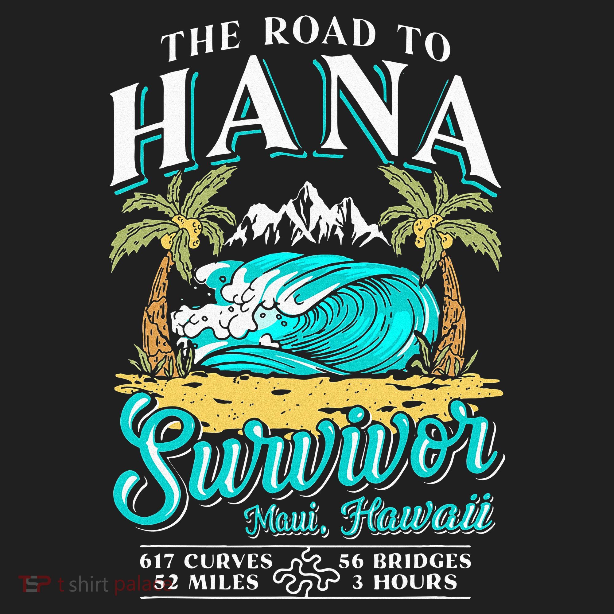 RJC Road to Hana Survivor Maui Hawaii Trip Adventure Hat