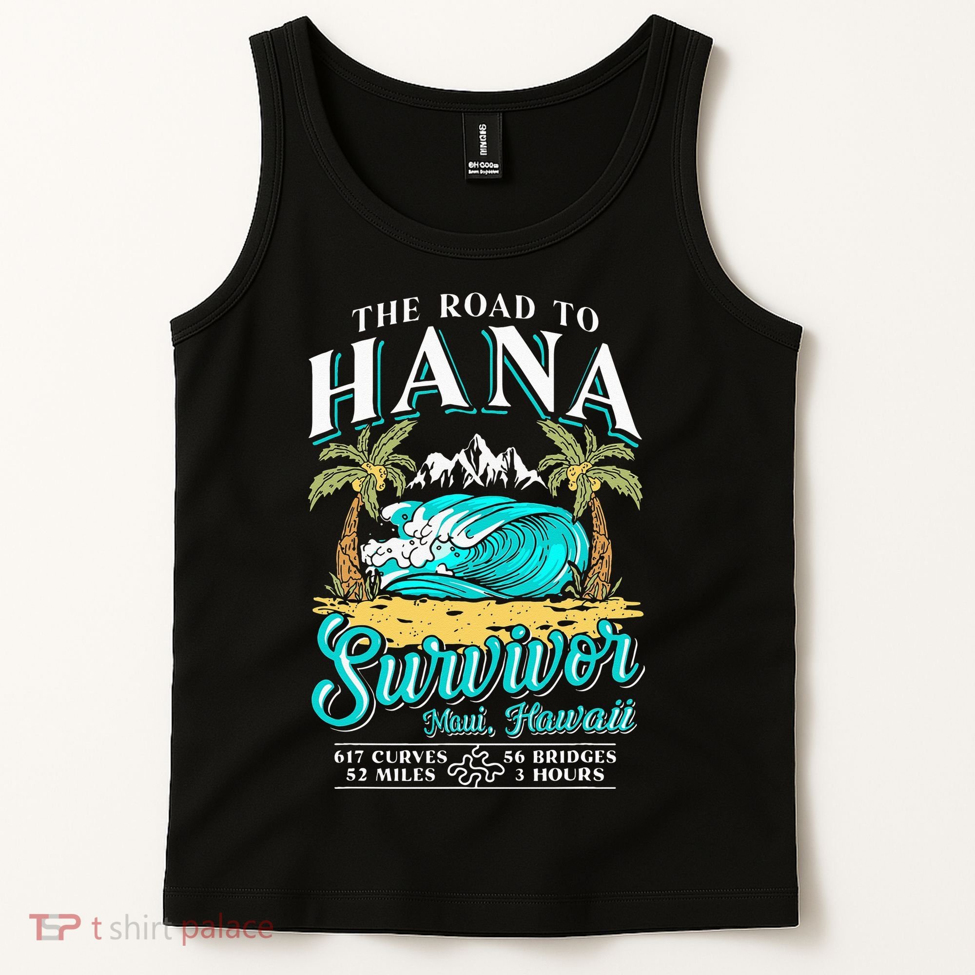 RJC Road to Hana Survivor Maui Hawaii Trip Adventure Tank Top