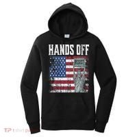 Resist Resistance USA Statue Of Liberty Hands Off Protest Women's Hoodie thumb 0