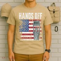 Resist Resistance USA Statue Of Liberty Hands Off Protest T-Shirt thumb 6