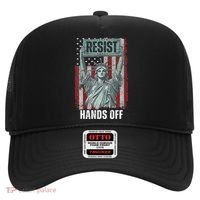 Resist Resistance USA Statue Of Liberty Hands Off Protest Hat thumb 0