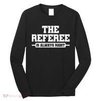 Referee Ref Umpire Long Sleeve Shirt thumb 0